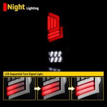 Load image into Gallery viewer, Winjet LED Tail Lights Toyota Tacoma (05-15) Sequential Turn Signal - Matte Black / Gloss Black CTWJ-0704 Alternate Image