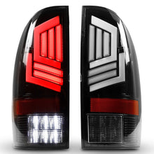 Load image into Gallery viewer, Winjet LED Tail Lights Toyota Tacoma (05-15) Sequential Turn Signal - Matte Black / Gloss Black CTWJ-0704 Alternate Image