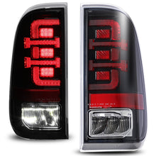 Load image into Gallery viewer, Winjet LED Tail Lights for Ford F250 / F350 / F450 Super Duty (2008-2016) with or without Sequential Turn Signal Light - Black or Gloss Black Alternate Image