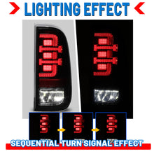 Load image into Gallery viewer, Winjet LED Tail Lights for Ford F250 / F350 / F450 Super Duty (2008-2016) with or without Sequential Turn Signal Light - Black or Gloss Black Alternate Image