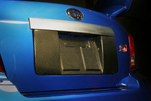 Load image into Gallery viewer, APR License Plate Backing Subaru WRX/ WRX STI Hatchback / Sedan (08-14) [Carbon Fiber] CBX-WRXLIC08HB Alternate Image