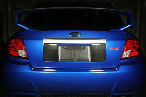 APR License Plate Backing Subaru WRX/ WRX STI Hatchback / Sedan (08-14) [Carbon Fiber] CBX-WRXLIC08HB