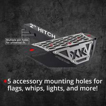 Load image into Gallery viewer, XKGlow Hitch Receiver Step &amp; Whip Plate - Default Title Alternate Image