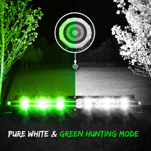 Load image into Gallery viewer, XKGlow RGBW Light Bar High Power Offroad Work/ Hunting Light w/ Built-in XKChrome Bluetooth Controller - 14/ 20/ 32/ 38/ 50 inches - 14" RGBW Light Bar Alternate Image