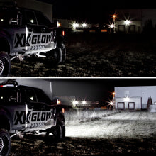 Load image into Gallery viewer, XKGlow RGBW Light Bar High Power Offroad Work/ Hunting Light w/ Built-in XKChrome Bluetooth Controller - 14/ 20/ 32/ 38/ 50 inches - 14" RGBW Light Bar Alternate Image