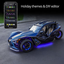 Load image into Gallery viewer, XKGlow LED Underglow Light Kit (Polaris Slingshot) w/ XKCHROME Smartphone App Controller - Standard or Advance Alternate Image