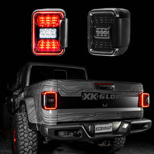 Load image into Gallery viewer, Led Smoked Lens Tail Light Kit - Jeep Gladiator JT w/ Brake Turn Reverse - Default Title Alternate Image