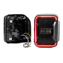 Load image into Gallery viewer, Led Smoked Lens Tail Light Kit - Jeep Gladiator JT w/ Brake Turn Reverse - Default Title Alternate Image