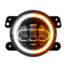 Load image into Gallery viewer, XKGlow Fog Light Kit Jeep Wrangler JK 2pc (4inches) w/ Switchback Halo White DRL + Amber Turn Signal - Default Title Alternate Image
