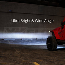 Load image into Gallery viewer, XKGlow Fog Light Kit Jeep Wrangler JK 2pc (4inches) w/ Switchback Halo White DRL + Amber Turn Signal - Default Title Alternate Image