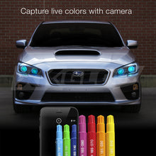 Load image into Gallery viewer, XKGlow RGB Devil Eye Kit for Headlights w/ Xkchrome Smartphone App - Default Title Alternate Image