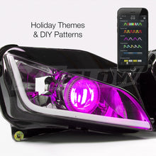 Load image into Gallery viewer, XKGlow RGB Devil Eye Kit for Headlights w/ Xkchrome Smartphone App - Default Title Alternate Image