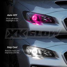 Load image into Gallery viewer, XKGlow RGB Devil Eye Kit for Headlights w/ Xkchrome Smartphone App - Default Title Alternate Image