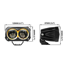Load image into Gallery viewer, XKGlow 2pc Spot Beam Offroad Cube Lights - 30 Watts 2 inches - Default Title Alternate Image