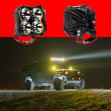 Load image into Gallery viewer, XKGlow Spot Beam Offroad Cube Lights - 48 Watts 5 inches 1pc or 2pc Alternate Image