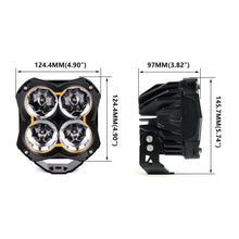 Load image into Gallery viewer, XKGlow Spot Beam Offroad Cube Lights - 48 Watts 5 inches 1pc or 2pc Alternate Image