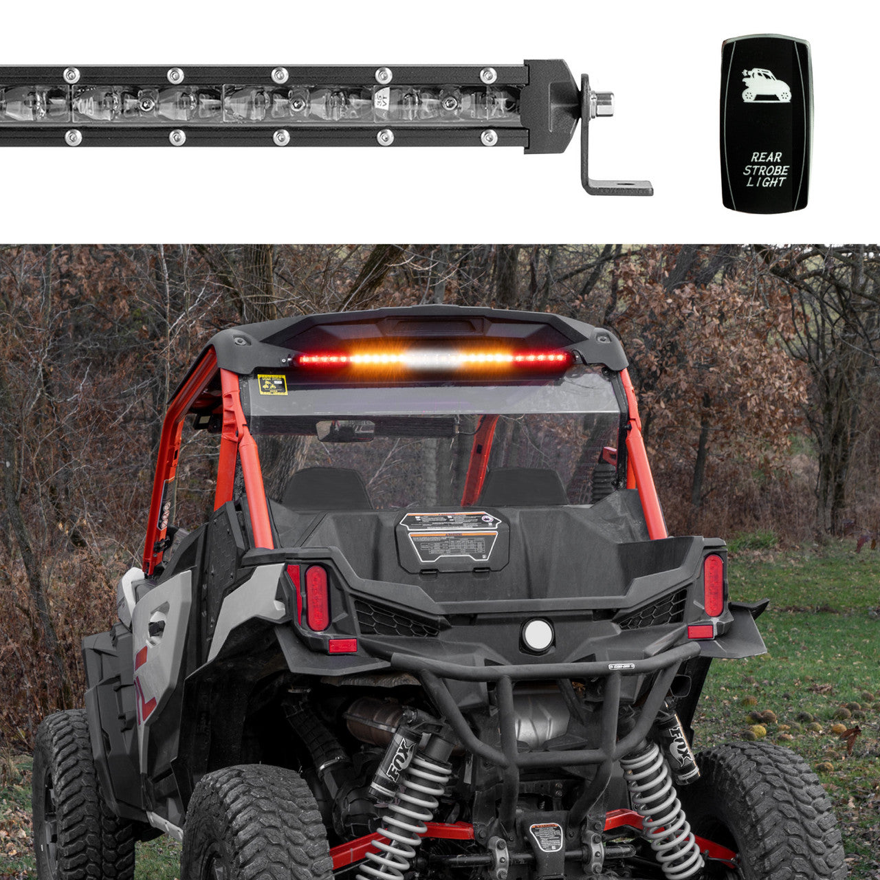 XKGlow Super Slim Offroad LED Chase Bar 4 Modes - 30 or 36 inch