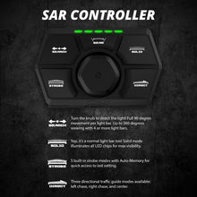 Load image into Gallery viewer, XKGlow SAR Light Bar Controller - Emergency Search &amp; Rescue Light System - Default Title Alternate Image