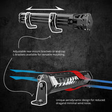Load image into Gallery viewer, XKGlow SAR 90 Degrees Light Bar Kit Emergency Search &amp; Rescue Light System - 20"/ 36"/ 52" Bar + Controller - 1 x 20" Bar + Controller Alternate Image