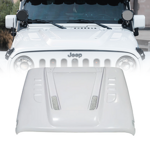 Xprite Fiberglass Hood Jeep Wrangler JK (07-18) Unpainted - Transforme ...