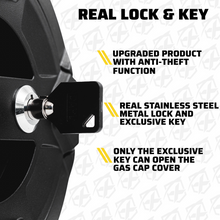 Load image into Gallery viewer, Xprite Gas Cap Cover Jeep Wrangler JL (2018-2022) w/ or w/o Key Latch Alternate Image