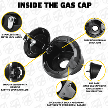 Load image into Gallery viewer, Xprite Gas Cap Cover Jeep Wrangler JL (2018-2022) w/ or w/o Key Latch Alternate Image