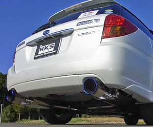 HKS Exhaust Subaru Legacy BP5 (2003-2009) Super Turbo Catback - 31029-