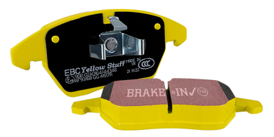 EBC Yellowstuff Brake Pads Porsche Cayenne Coupe 3.0L Turbo (19-22) Fast Street Performance - Front or Rear