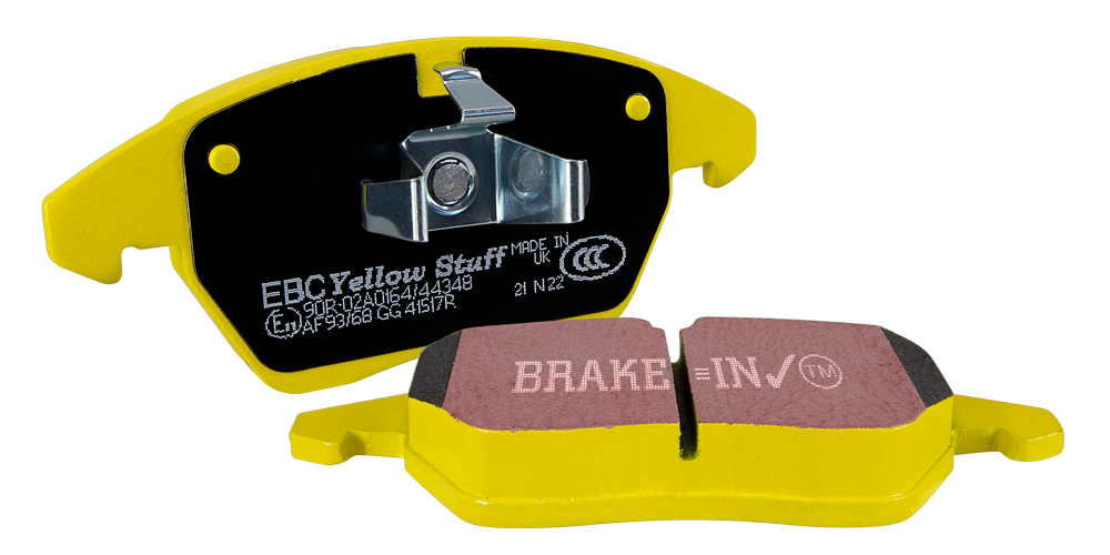 EBC Yellowstuff Brake Pads Lotus Emira 3.5L Supercharged (2022) Fast Street Performance - Front or Rear