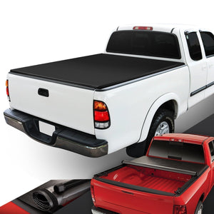 DNA Tonneau Cover Dodge Ram 1500 (2002-2018) Classic (2019-2023) 6'6" Bed Soft Roll-Up - Black