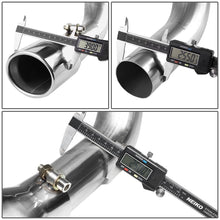 Load image into Gallery viewer, DNA Exhaust for Jeep Liberty (2002-2007) Catback w/ Double Wall Rolled Tip Alternate Image
