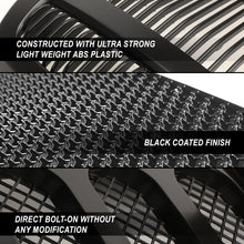 Load image into Gallery viewer, DNA Bumper Grille for Ford Mustang S550 (2015-2020) Front Lower with LED DRL - Honeycomb Mesh or Vertical Fence Style Alternate Image