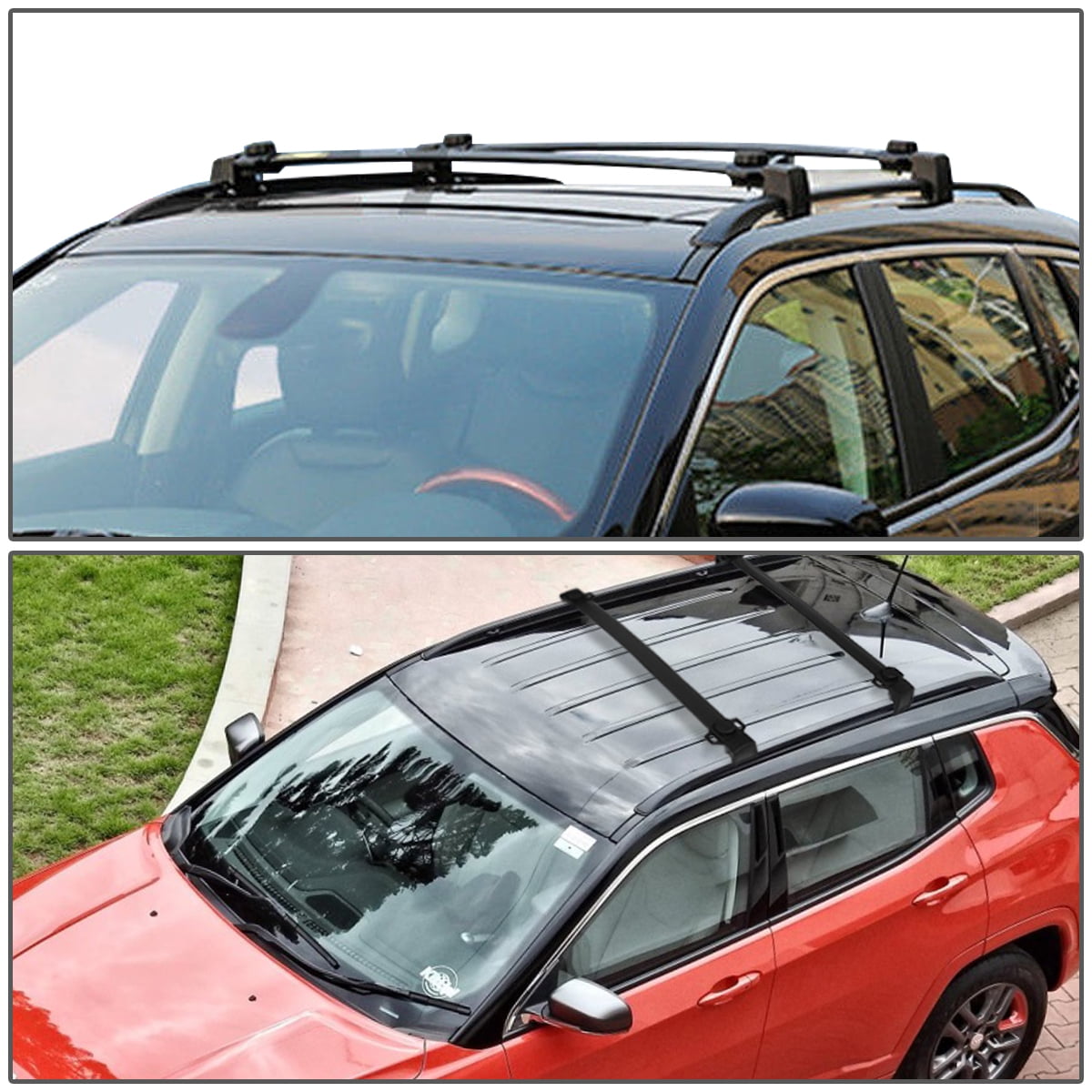 Jeep compass roof online cross bars