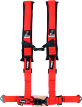 Load image into Gallery viewer, DragonFire Racing ATV Seat Belt Harness [2" or 3" Buckle H-Style] Black / Red / Grey / Blue / Orange - 2" / Red Alternate Image