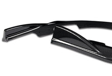 Load image into Gallery viewer, DNA Front Bumper Lip for Subaru WRX STi (2008-2010) 3-Piece with Gloss Black or Carbon Fiber Finish - Gloss Black Alternate Image