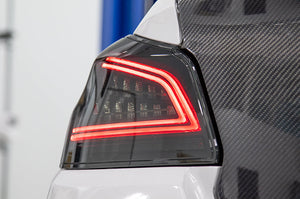 OLM Tail Lights Subaru WRX / WRX STI (2015-2021) [Spec CR Sequential] Smoked Lens / Black Base