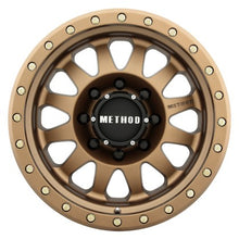 Load image into Gallery viewer, Method Standard 304 Wheels 17x8.5 | 5x5 , 6x5.5 | 0 / 4.75" Offset Bronze Alternate Image