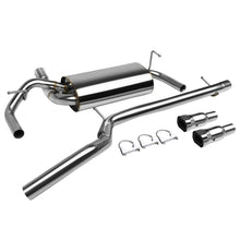 Load image into Gallery viewer, DNA Exhaust for Jeep Wrangler JK 2 Door (2007-2016) Catback w/ Double Polished Double Wall Tips Alternate Image