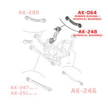 Load image into Gallery viewer, Godspeed Camber Kit Dodge Charger (06-23) Challenger (08-23) Rear Upper Arms - Pair Alternate Image