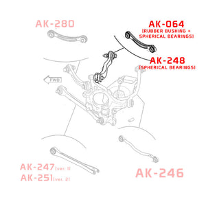 Godspeed Camber Kit Dodge Charger (06-23) Challenger (08-23) Rear Upper Arms - Pair