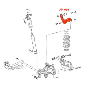 170.00 Godspeed Camber Kit Toyota Corolla Hatchback (19-23) Sedan (20-23) Rear Arms - Redline360