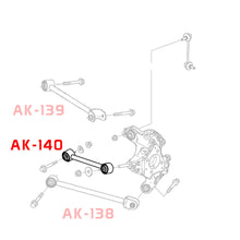 Load image into Gallery viewer, Godspeed Toe Arms for Acura TLX FWD / AWD (2015-2020) Rear Pair with Spherical Bearings AK-140 Alternate Image
