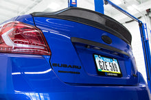 Load image into Gallery viewer, OLM Trunk Spoiler for Subaru WRX / WRX STI (2015-2026) V Style Carbon Fiber OLMA.70140.1 Alternate Image