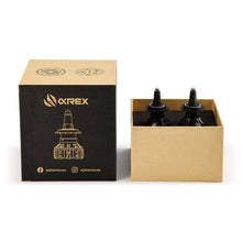 Load image into Gallery viewer, AlphaRex LED Light Bulbs Panoramic Black &amp; Gold Ammo - 9006 /  H7 / H11 Alternate Image
