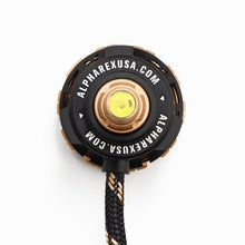 Load image into Gallery viewer, AlphaRex LED Light Bulbs Panoramic Black &amp; Gold Ammo - 9006 /  H7 / H11 Alternate Image