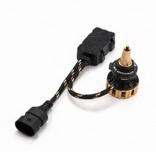 Load image into Gallery viewer, AlphaRex LED Light Bulbs Panoramic Black &amp; Gold Ammo - 9006 /  H7 / H11 Alternate Image