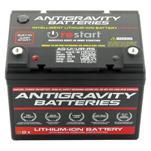 Load image into Gallery viewer, Antigravity Lithium Battery (Group U1 / U1R w/ Re-Start - 20 Amp 925 Cranking 7.25 lbs) Lightweight - Left Side Alternate Image