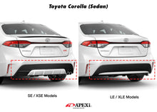 Load image into Gallery viewer, APEXi N1 Evo Exhaust Toyota Corolla SE/XSE Sedan (20-22) Single or Dual Exit w/ Titanium Tip 164-KT18/ 164-KT19 Alternate Image