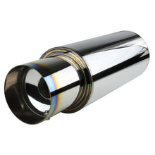 Load image into Gallery viewer, Spec-D APEXi N1 Style Muffler (Blue Burnt or Chrome Tip) 2.5&quot; Muffler w/ Silencer Alternate Image