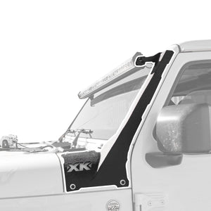 XKGlow Light Bar Bracket Kit Jeep Wrangler JL/ JT A-pillar - 50" or 52"